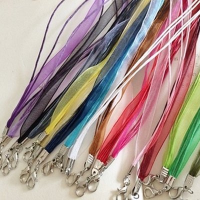 Assortert Organza Halsbånd kjeder - 5 stk