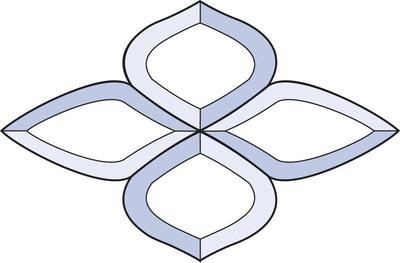 Fasettslipt Cluster