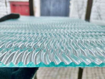Clear Ripple 5mm - Spectrum Glass