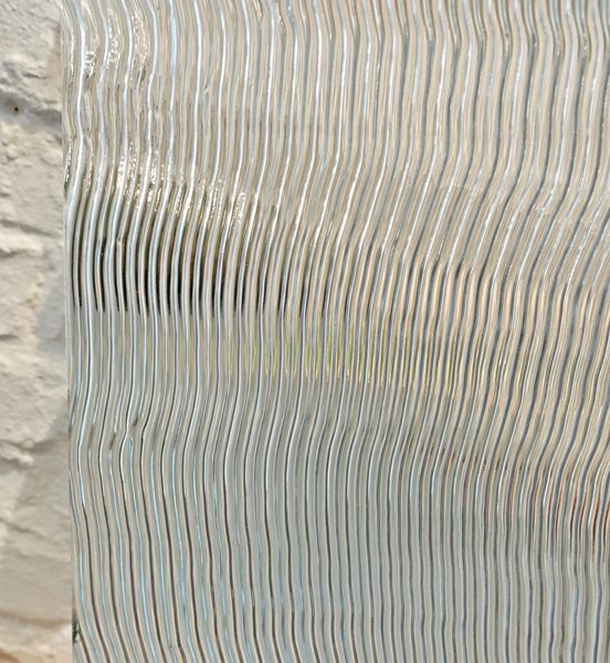 Clear Ripple 5mm - Spectrum Glass Clear Ripple 5mm - Spectrum Glass