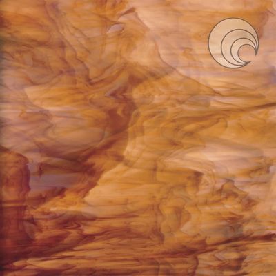 White / Dark Amber Opal (System96 Fusible) White / Dark Amber Opal (System96 Fusible)