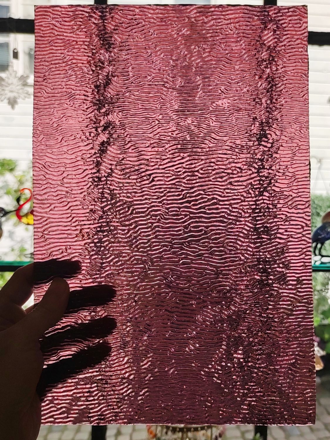 Kokomo Plum Purple Ripple transparent