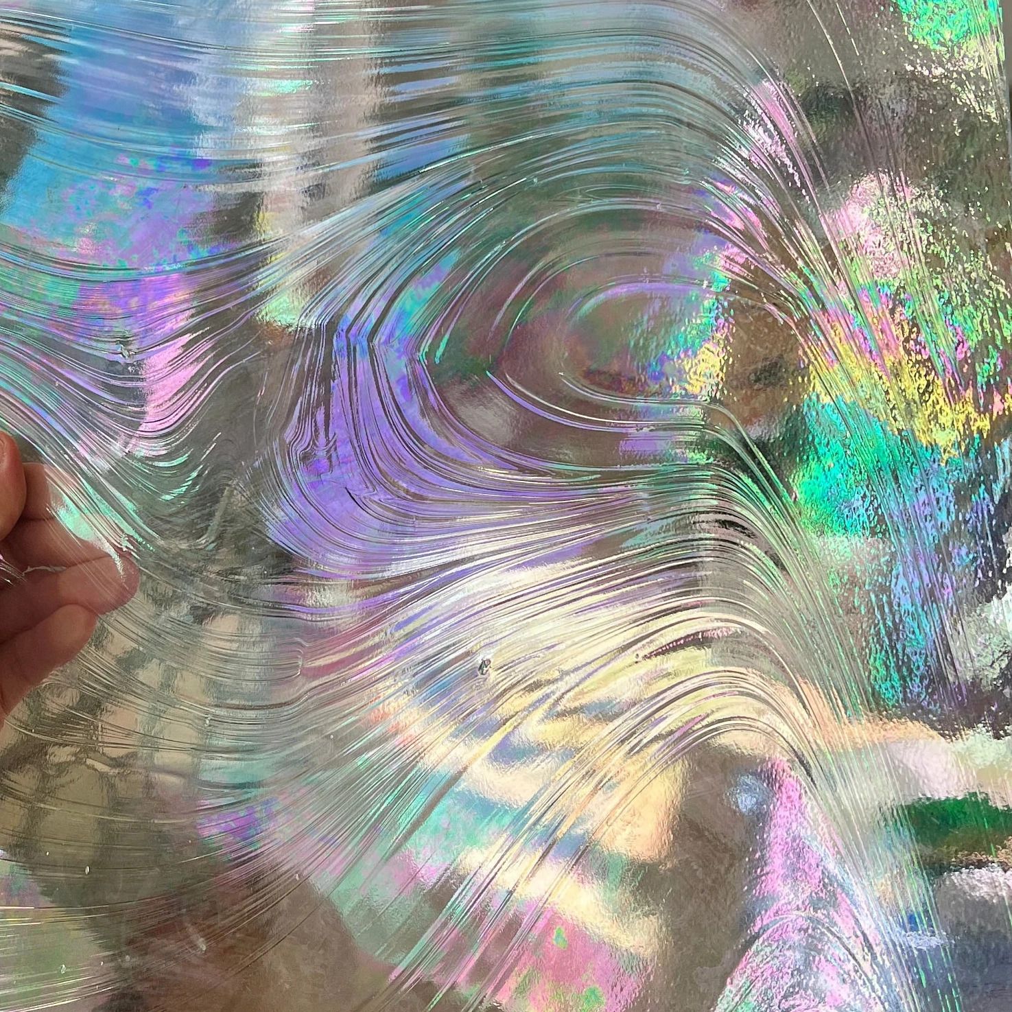 Clear Baroque, Iridescent Clear Baroque, Iridescent