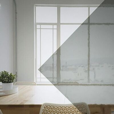 Pale Gray Solid Transparent (System96 Fusible)