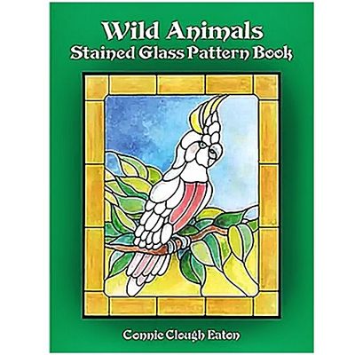 Wild Animals Stained Glass Pattern Book