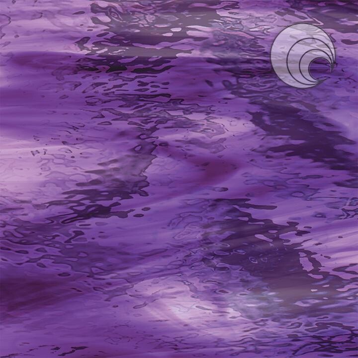 Deep Violet/Pale Purple Waterglass® (System96 Fusible) Deep Violet/Pale Purple Waterglass® (System96 Fusible)