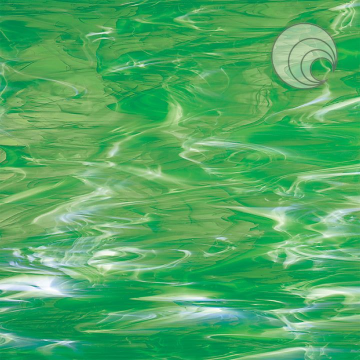 Light Green/White, Wispy (System96 Fusible) Light Green/White, Wispy (System96 Fusible)
