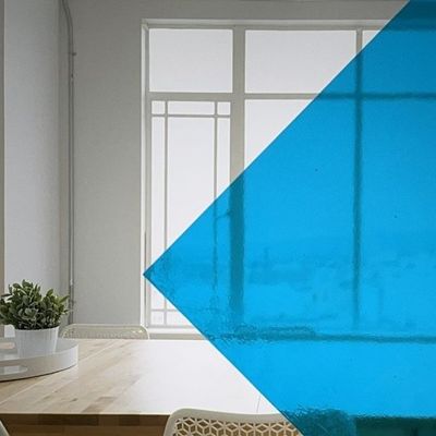 Blue Topaz Transparent  (System96 Fusible)