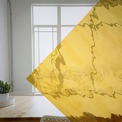 Pale Amber Waterglass