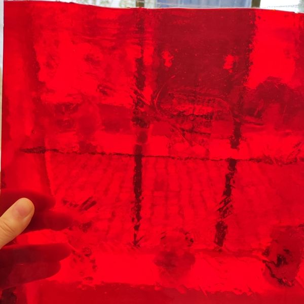 Light Red transparent avkapp