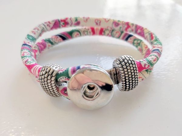 SnapOn Armbånd - Boho Paisley SnapOn Armbånd - Boho Paisley
