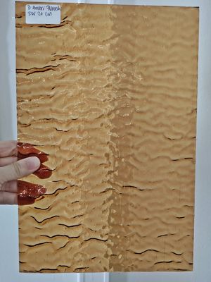 Kokomo Medium Amber Transparent Flemish