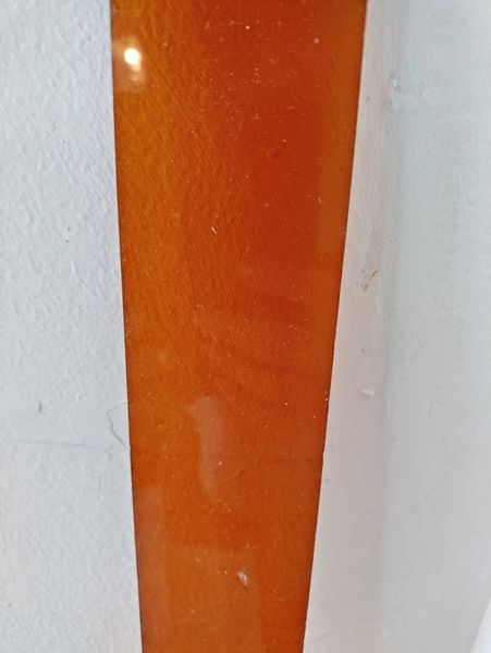 Medium Amber Antique Transparent avkapp Medium Amber Antique Transparent avkapp