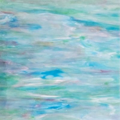 Sky Blue Medium Purple Medium Green Opalescent