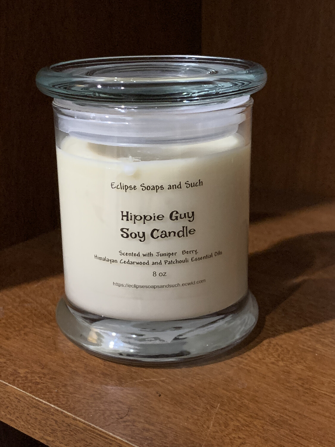 Hippie Guy Essential Oil Soy Candle 8oz