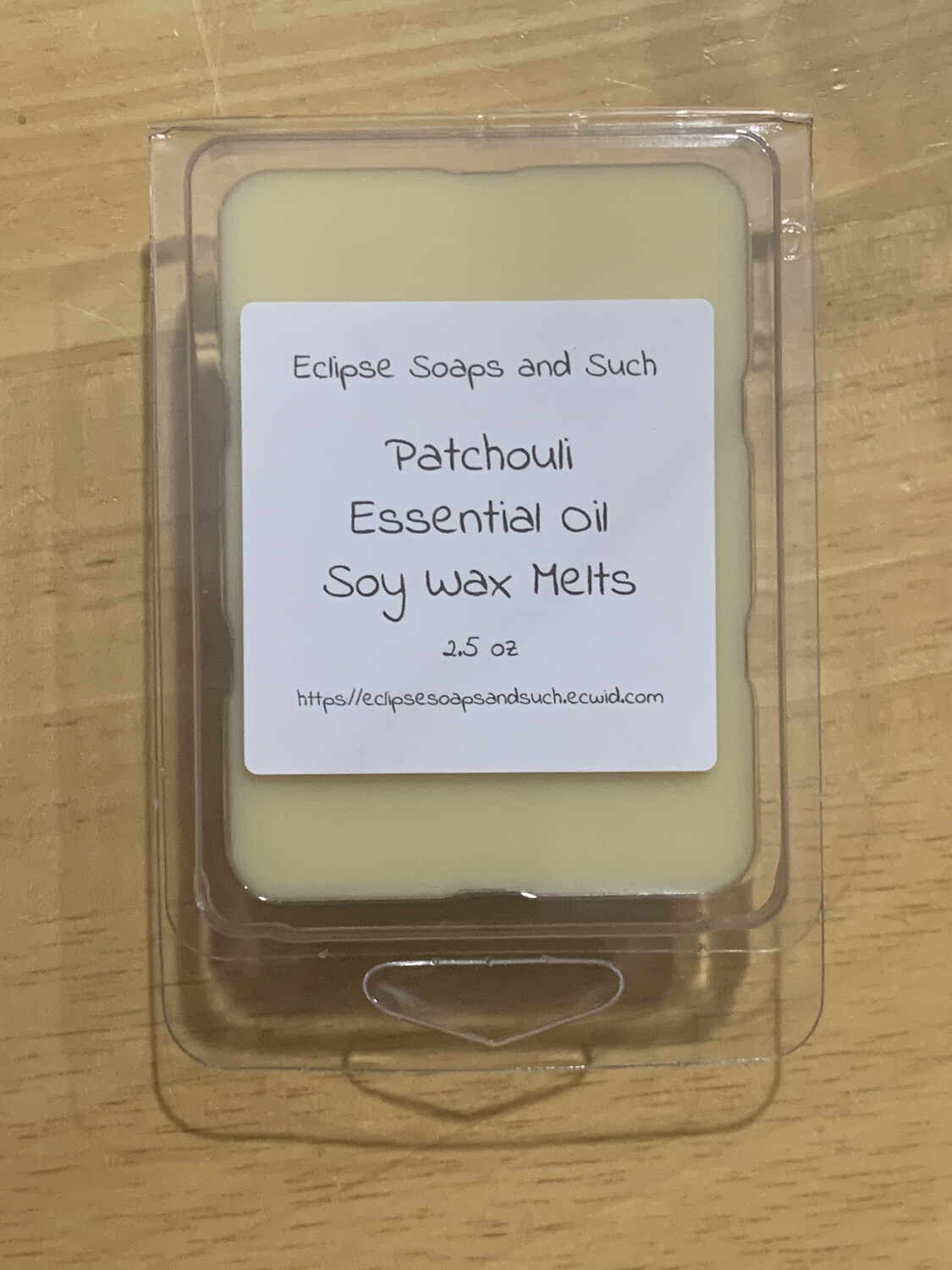 Patchouli Essential Oil Soy Wax Melts 2.5oz