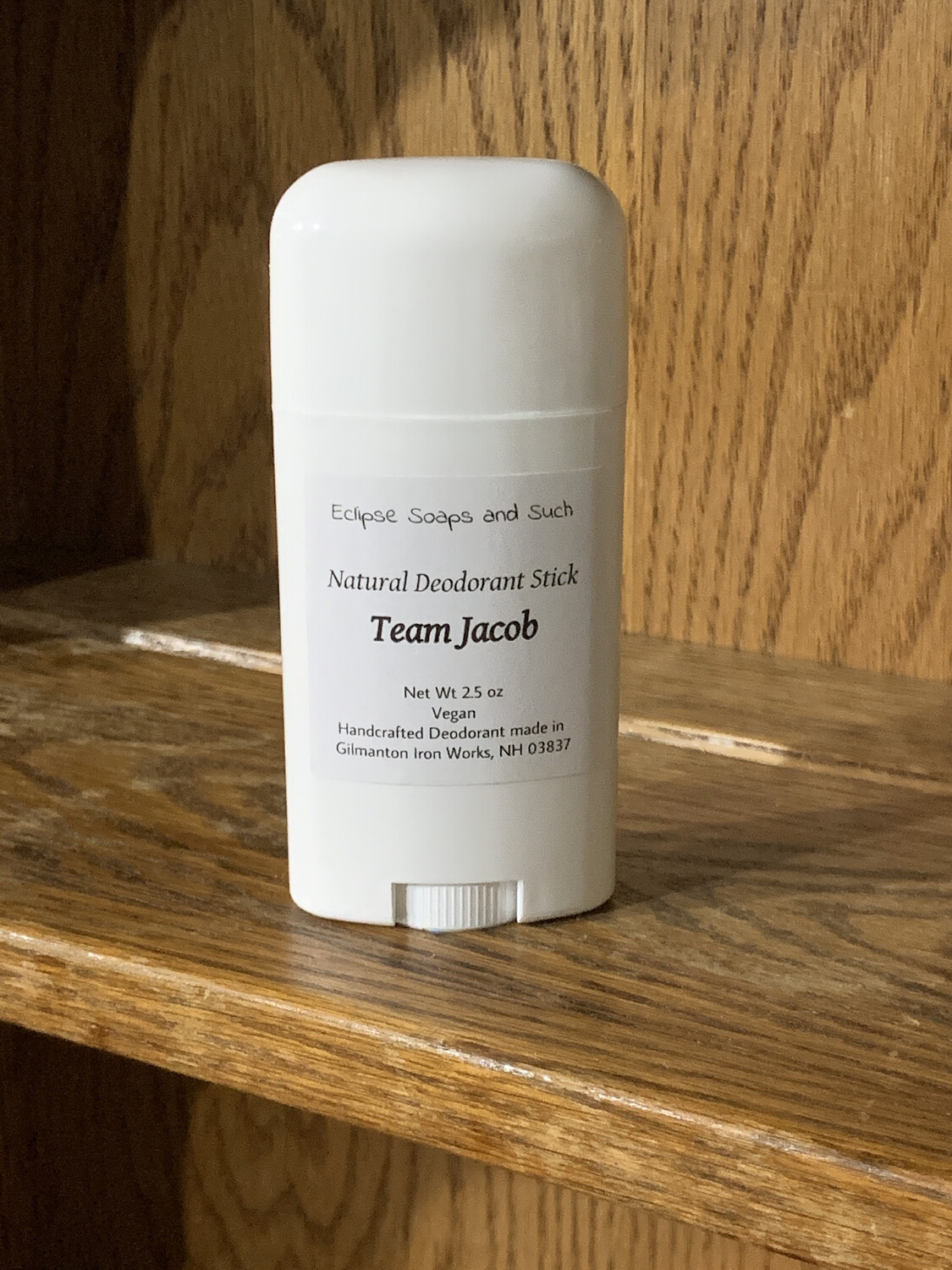 Natural Deodorant Team Jacob 2.5oz