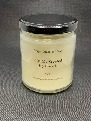 Bite Me Scented Soy Candle 7oz