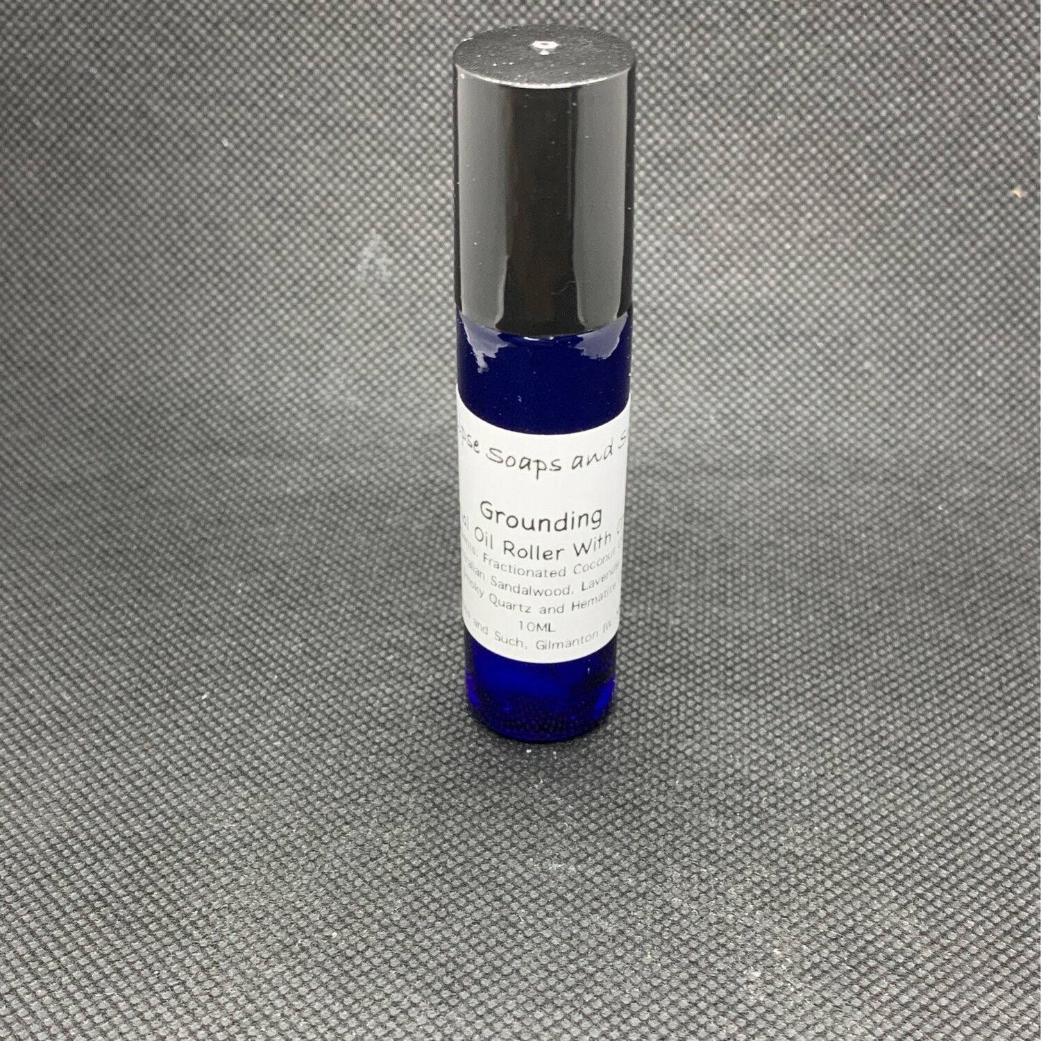 Grounding Essential Oil Roller With Crystals 10ml