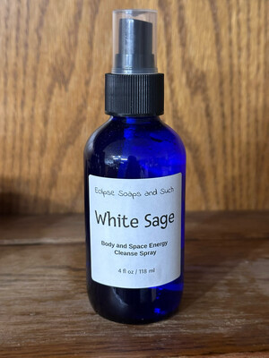 White Sage Body And Space Energy Cleanse Spray 4 Fl Oz