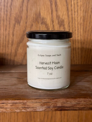 Harvest Moon Scented Soy Candle 7oz