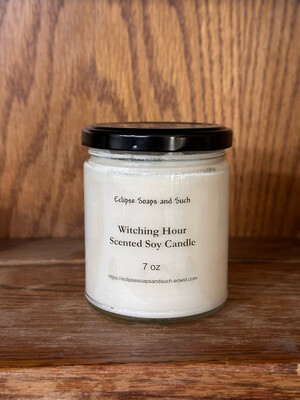Witching Hour Scented Soy Candle 7oz