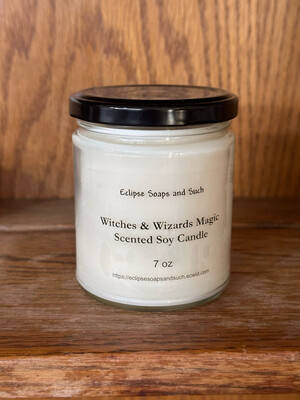 Witches & Wizards Magic Scented Soy Candle 7oz