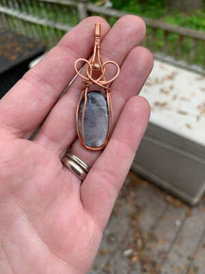 Wired Wrapped Necklace