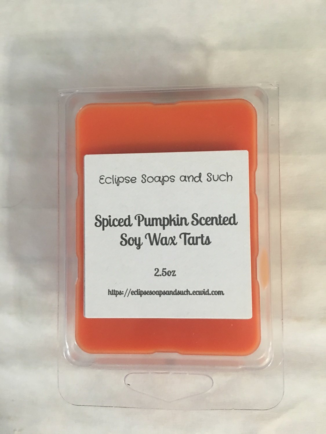 Spiced Pumpkin Scented Soy Wax Melts 2.5oz