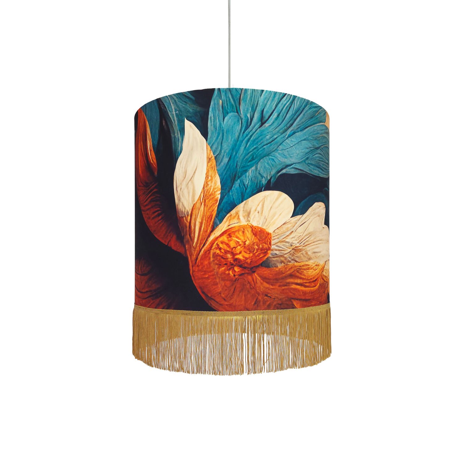 Feather Vermeer Fringe Pendant Feather Vermeer Fringe Pendant