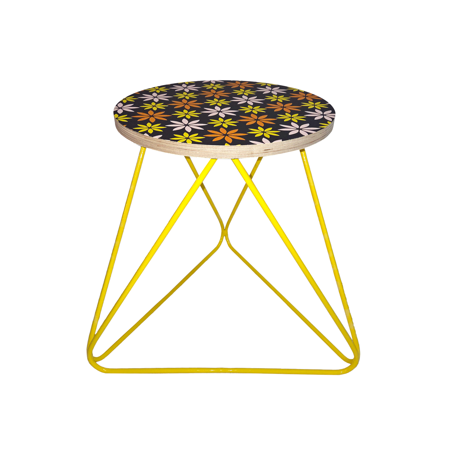 Vintage Petal Stool