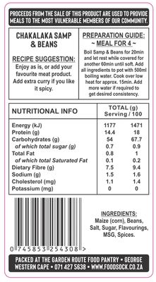 Chakalaka Samp &amp; Beans