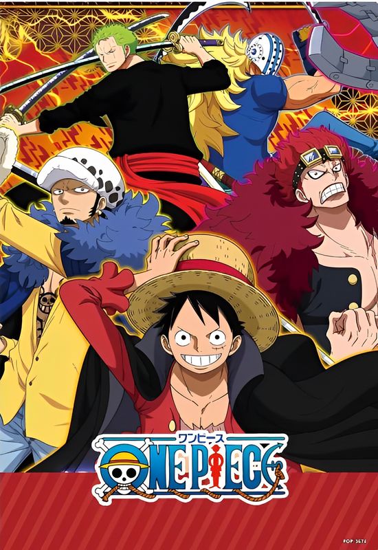 One Piece  Poster Set 8 Piece Collection