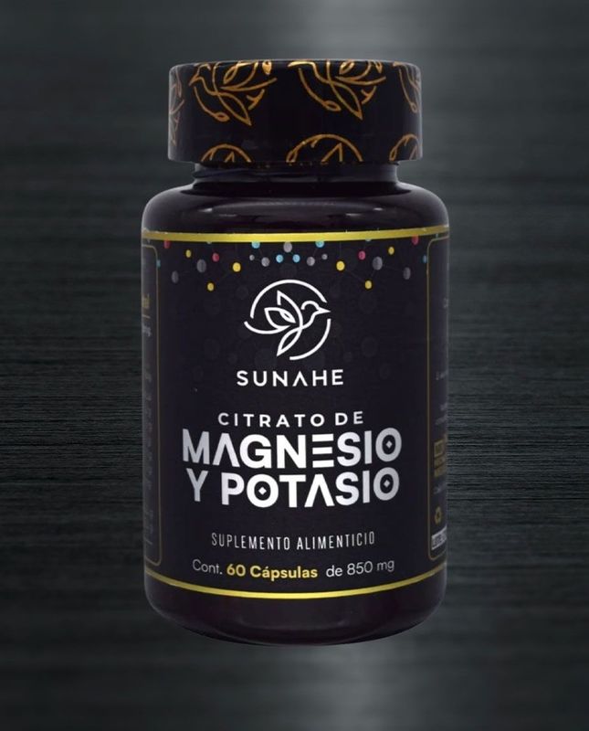 Magnesio y Potasio  (60 cápsulas)