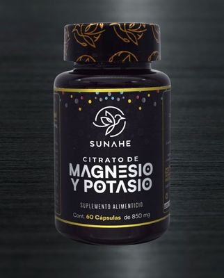 Magnesio y Potasio  (60 cápsulas)
