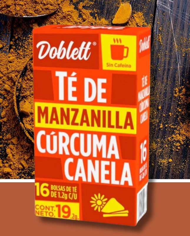 TÉ DE MANZANILLA-CÚRCUMA-CANELA