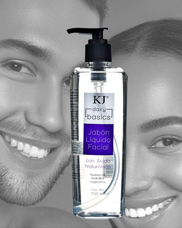 Jabón facial con Ácido Hialurónico   (250 ml)