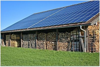 Instalación solar industrial
