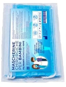 MASCHERINA CHIRURGICA BIMBO10P