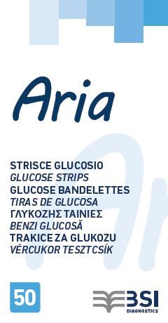 STRISCE MIS GLICEMIA ARIA 50PZ