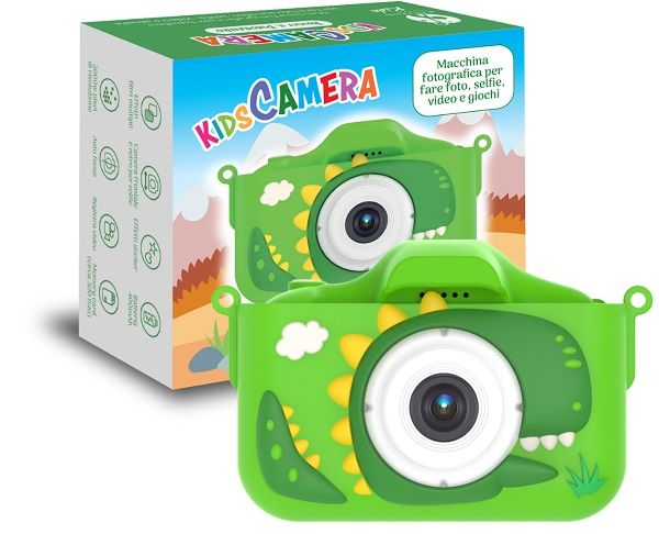 KIDS CAMERA BRICKY DINOSAURO