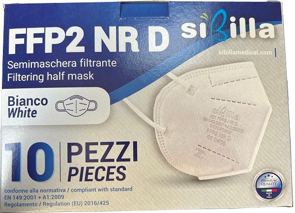 SIBILLA MASCHERINA FFP2 BI10PZ SIBILLA MASCHERINA FFP2 BI10PZ