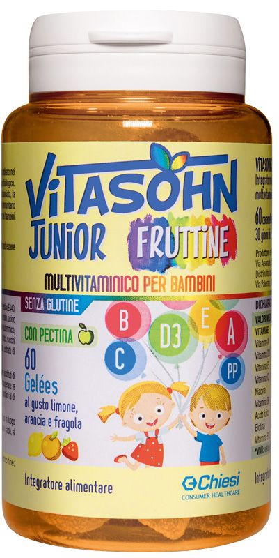 VITASOHN JUNIOR FRUTTINE 60CAR VITASOHN JUNIOR FRUTTINE 60CAR