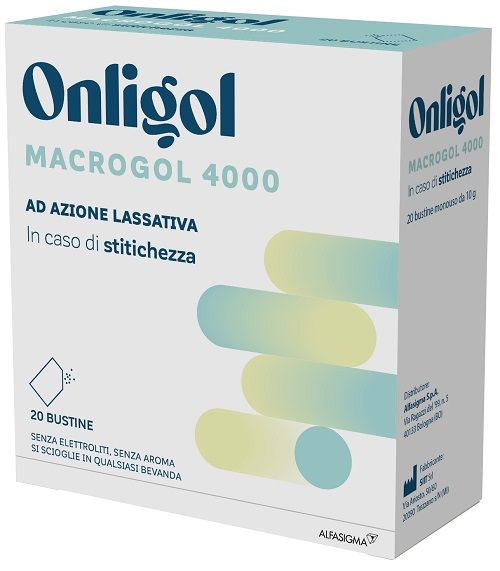 ONLIGOL MACROGOL 4000 20BUST ONLIGOL MACROGOL 4000 20BUST