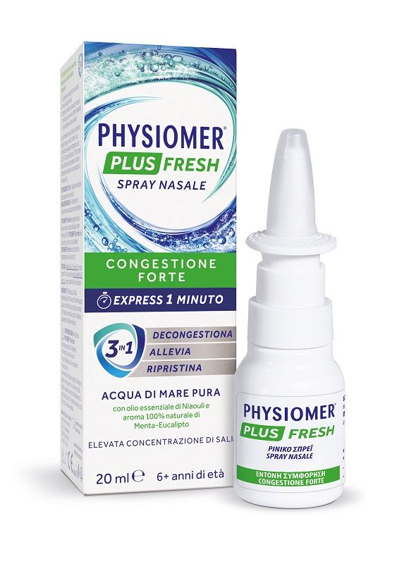 PHYSIOMER PLUS FRESH SPR 20ML PHYSIOMER PLUS FRESH SPR 20ML