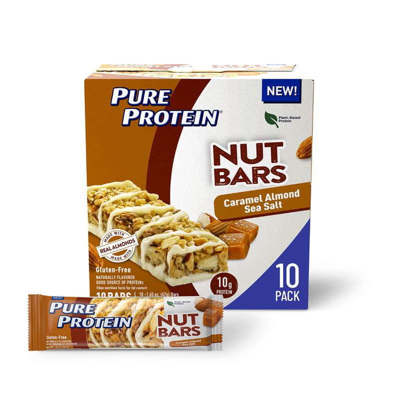 ​Pure Protein Nut Bars – Caramel Almond Sea Salt