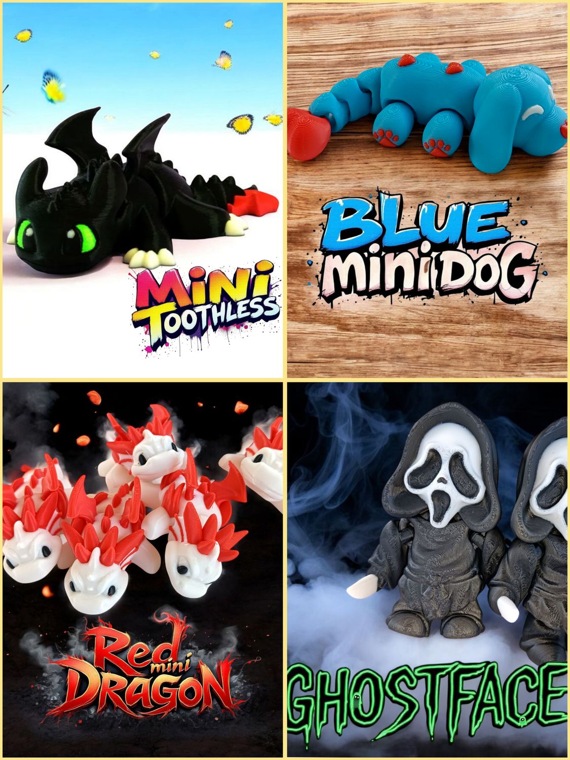 Jiggletz mini packs , choose 10 for $15.00