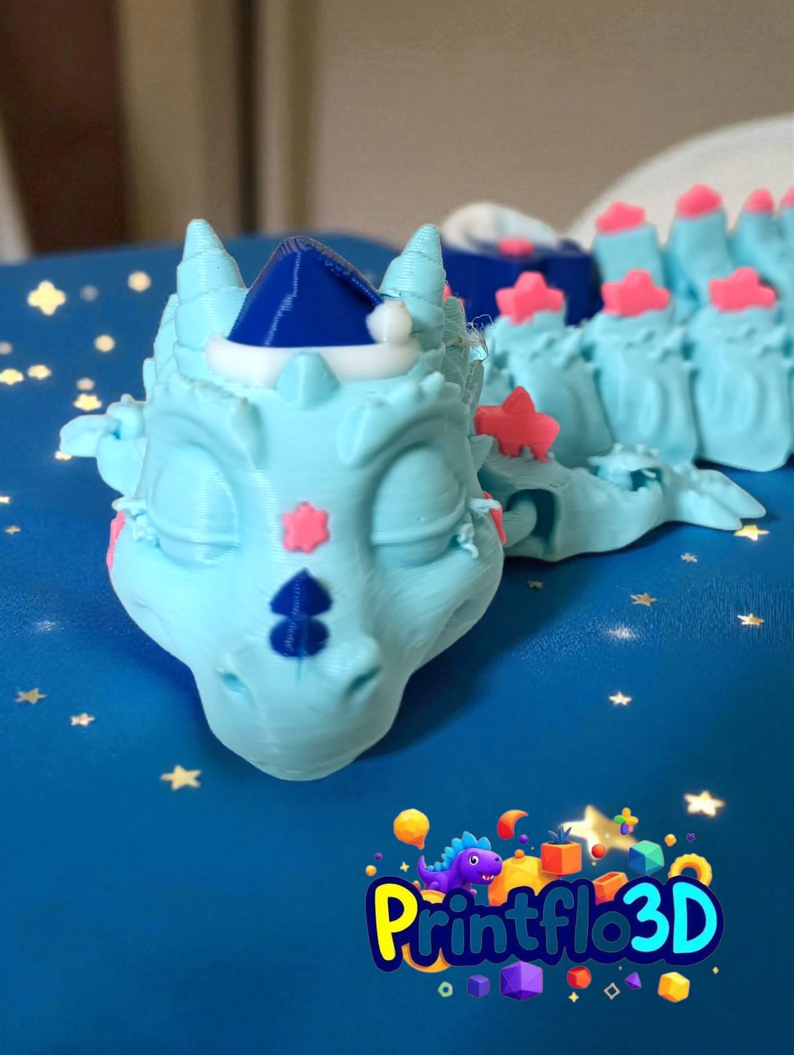 Sleepy Star Moon Dragon Flexi