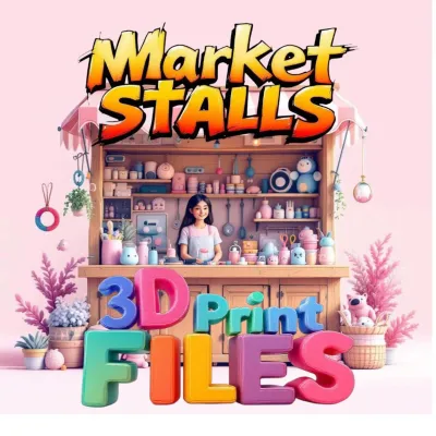 3D PRINTED FILES, for Markets, stalls, boot sales, FB market place etc, ecommerce, best selling items, lots and lots to choose from.