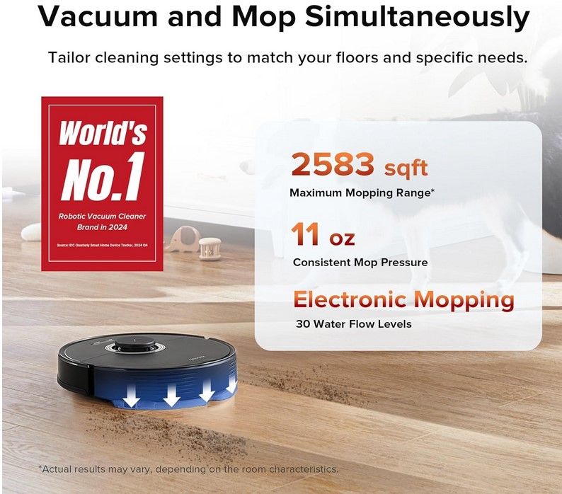 Roborock Q7 Max Voice Control Robot